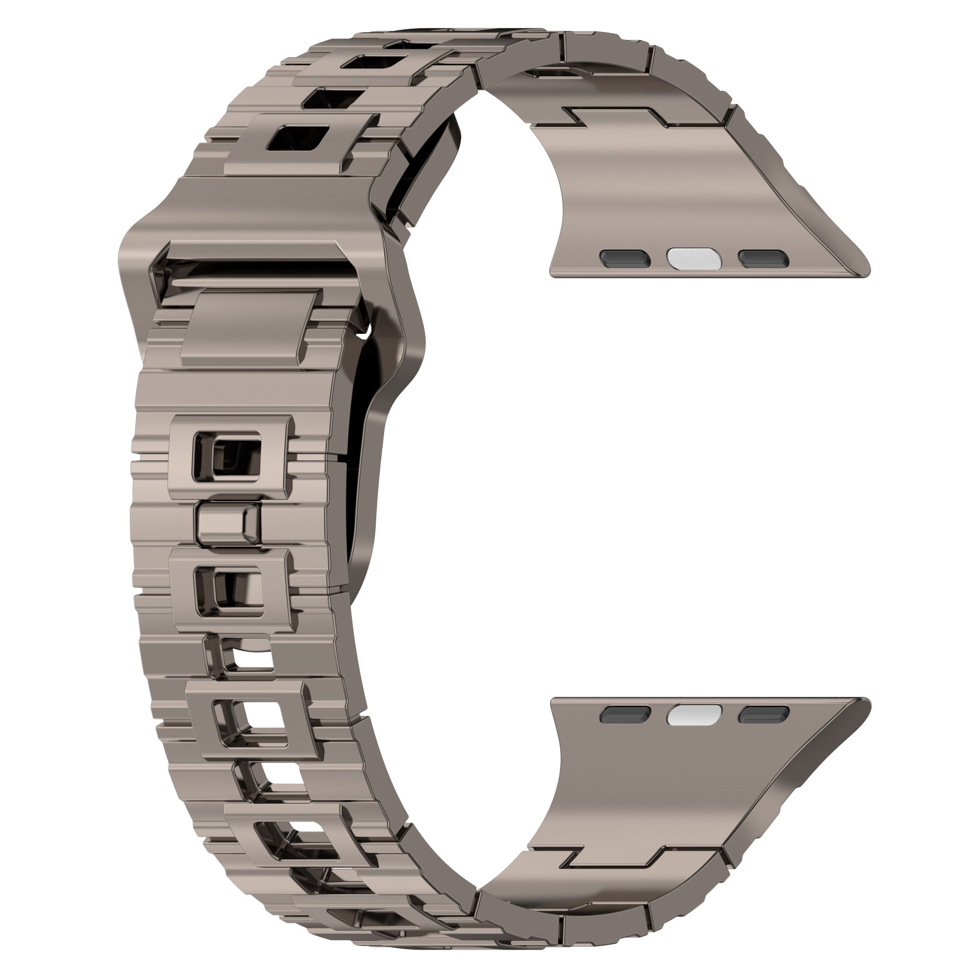 For Apple Watch Series 1 2 3 38mm 9 8 7 41mm 6 5 4 SE SE (2022) SE (2023) 40mm Silicone Electroplating Smartwatch Strap For Apple Watch Series 1 2 3 38mm 9 8 7 41mm 6 5 4 SE SE (2022) SE (2023) 40mm Silicone Electroplating Smartwatch Strap